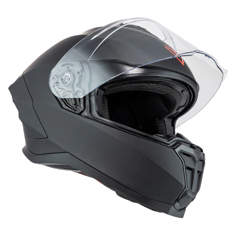 Fibra Deka dúo casco negro mate image 1