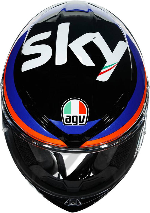 Agv k6 Marini Sky Racing time 2021 casco