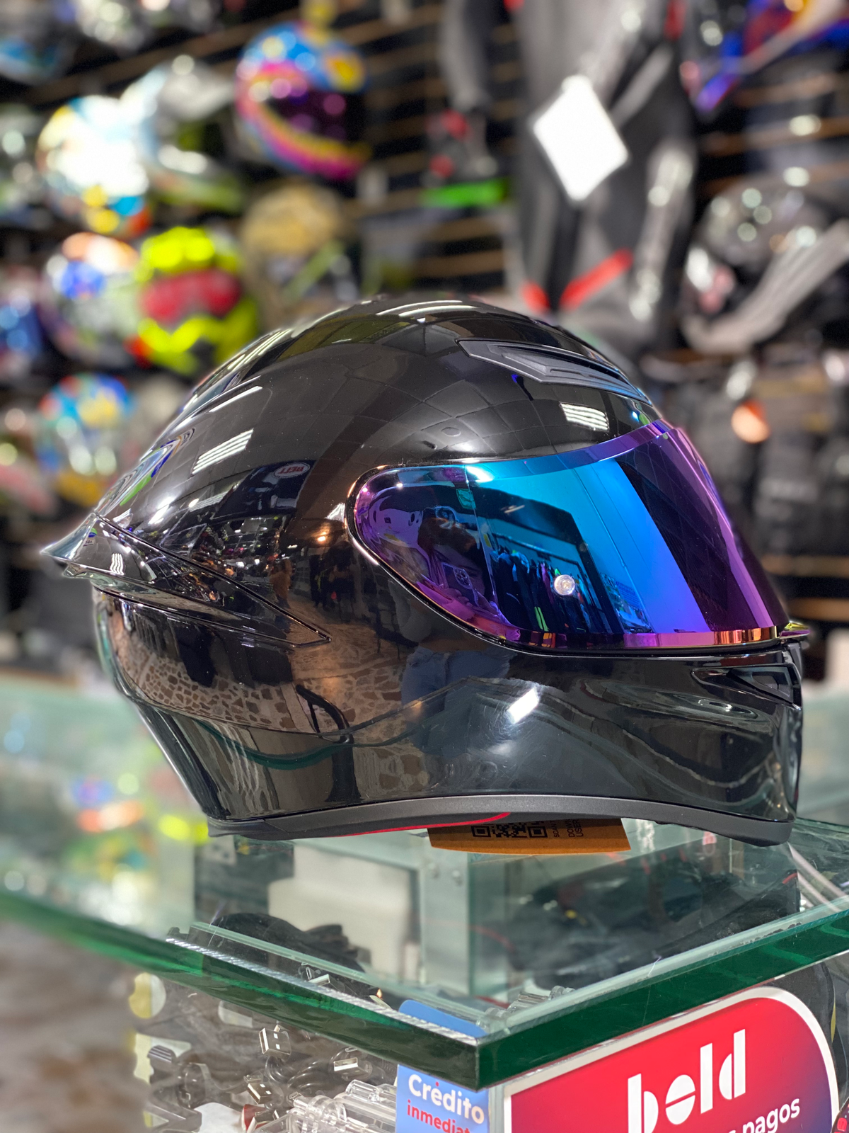AGV K1 S Negro Brillo image 1