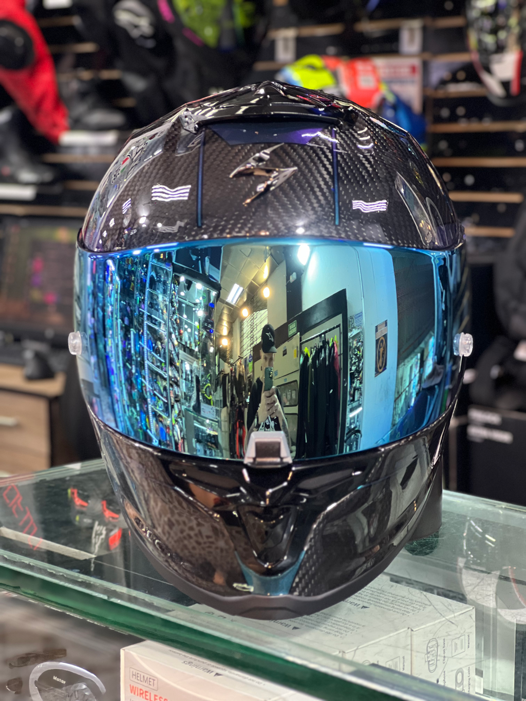 CASCO SCORPION  R1 EVO II RALLY CAMALEON image 2