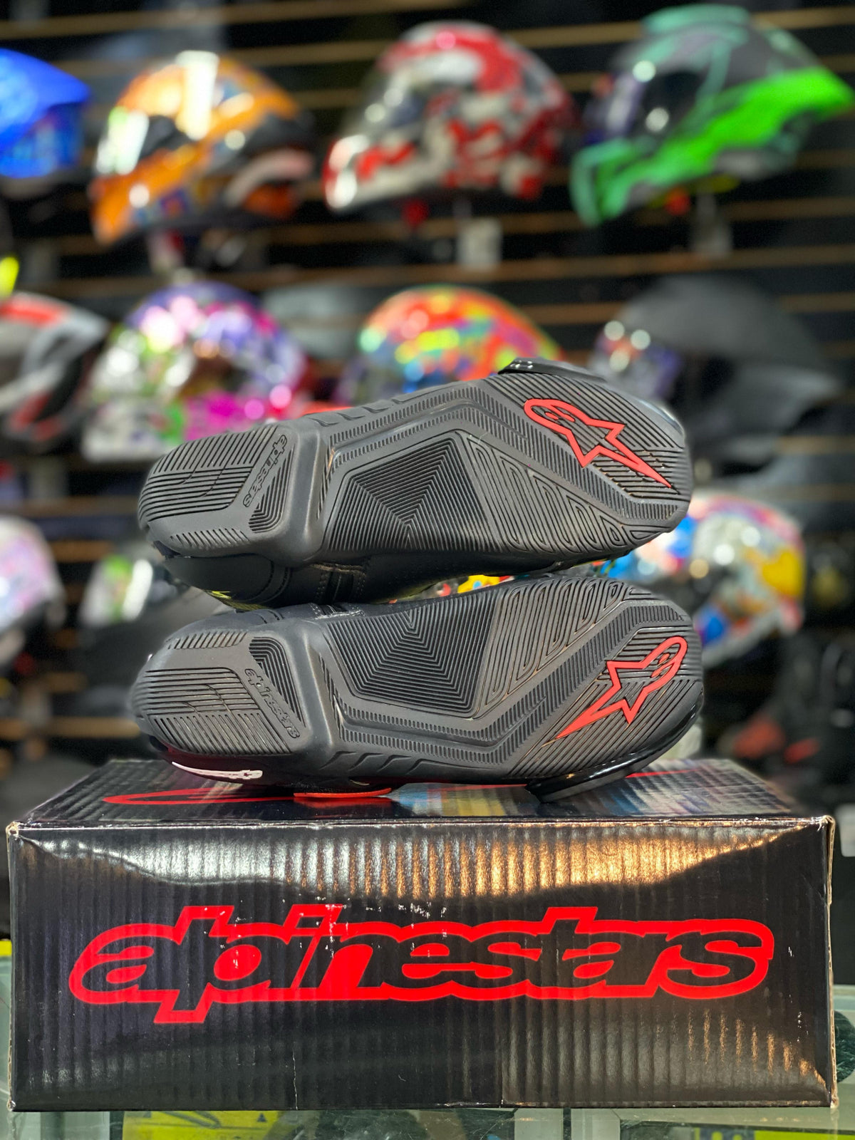 Botas ALPINESTARS SMX 1-R V2 NEGRAS ROJAS image 5