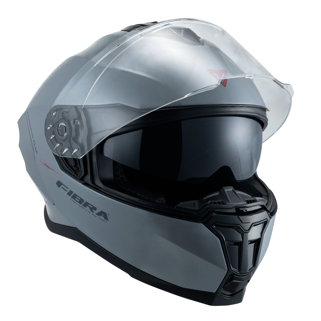 Fibra Deka dúo casco gris image 2