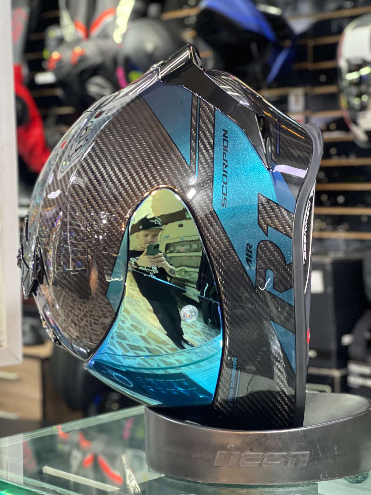 CASCO SCORPION  R1 EVO II RALLY CAMALEON image 0