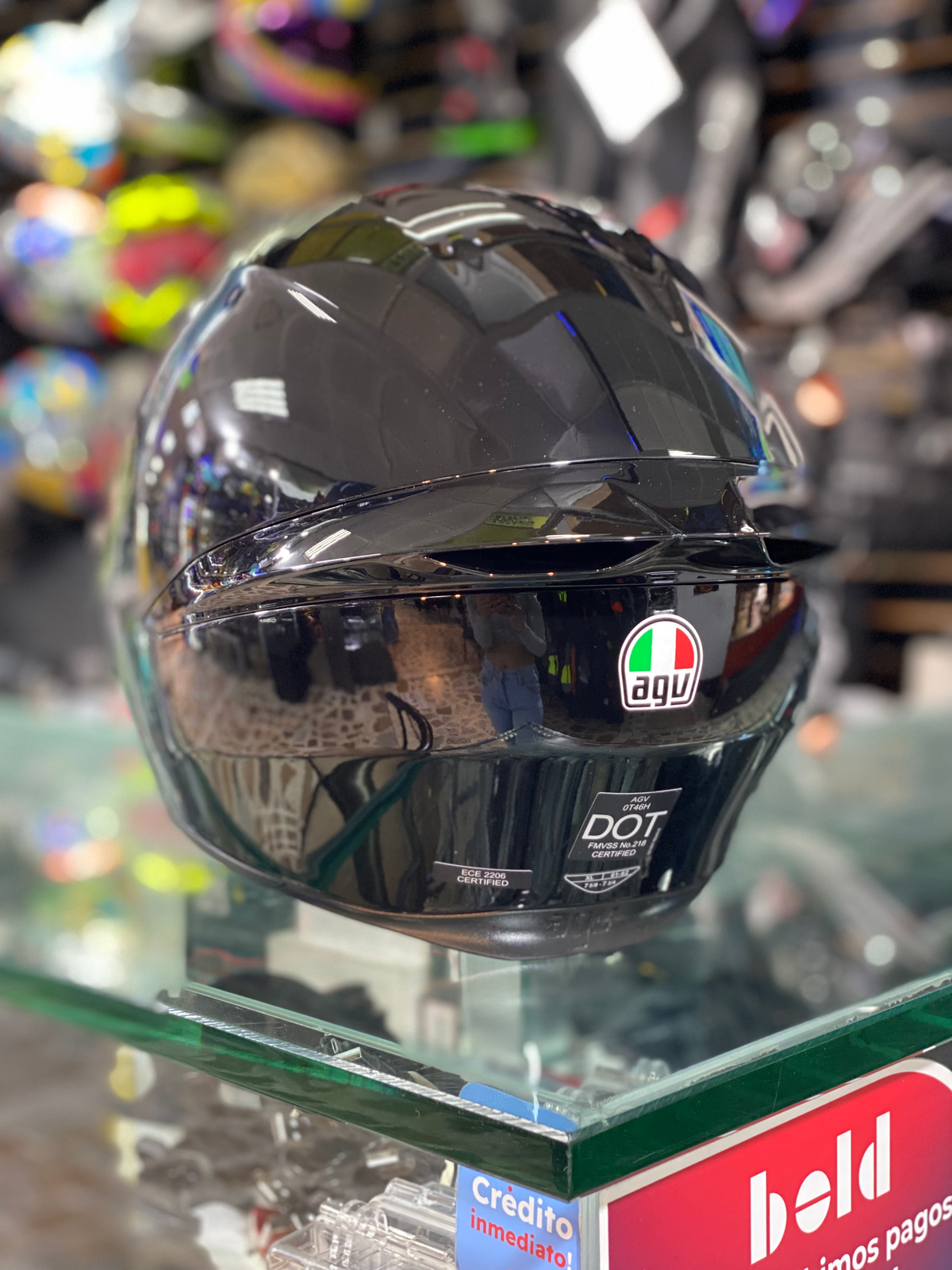 AGV K1 S Negro Brillo image 2