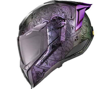 Casco Icon Ultraflite  Opal Mandala  MIPS  Morado image 0