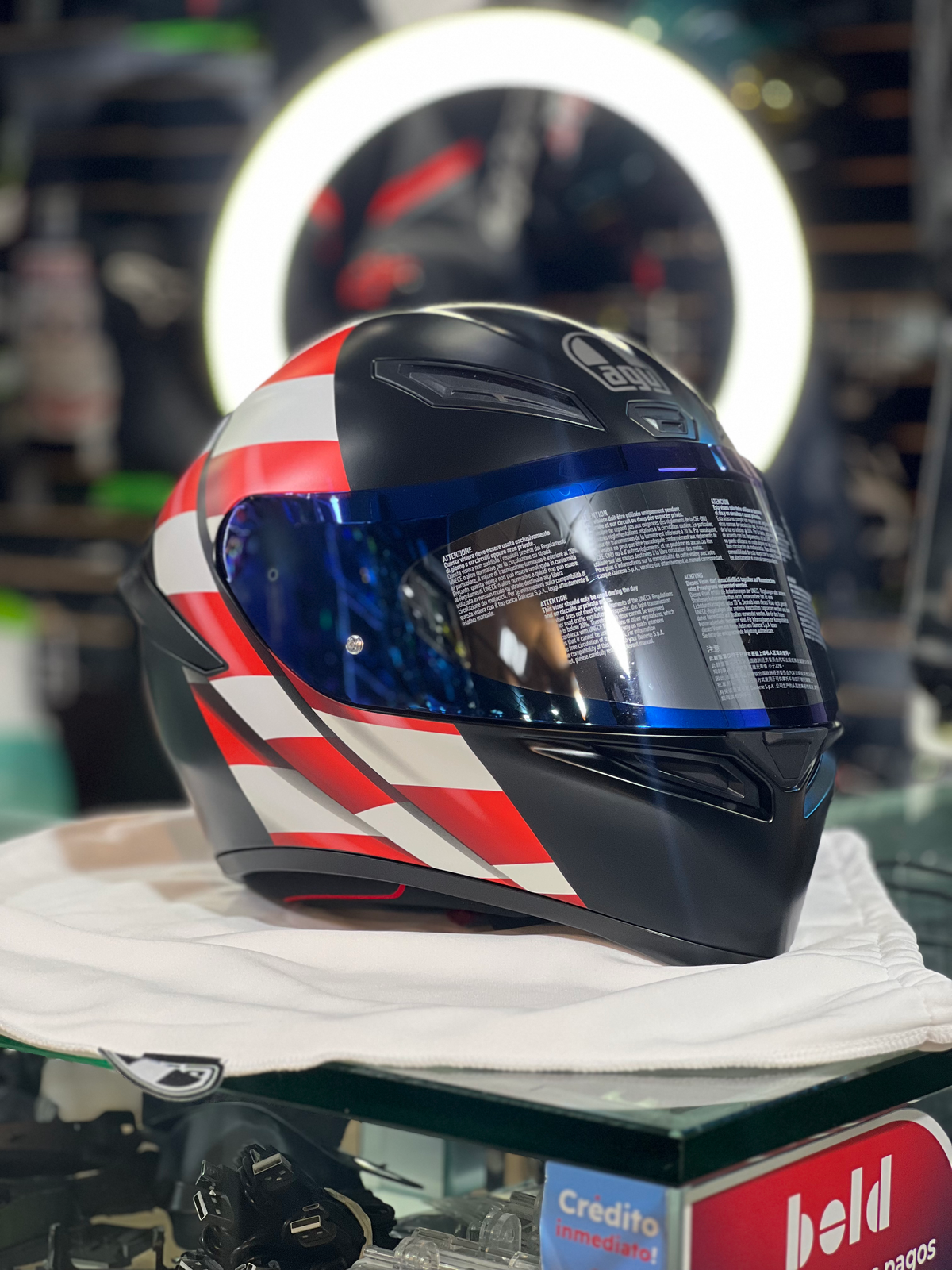 Casco AGV K1 S USA Flag Mate image 4