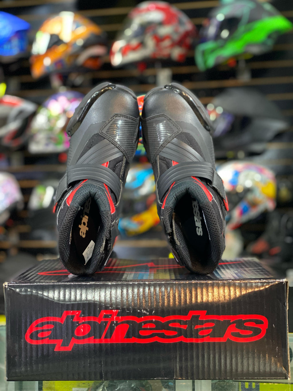 Botas ALPINESTARS SMX 1-R V2 NEGRAS ROJAS image 4