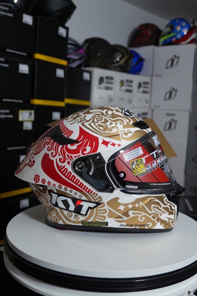 KYT TT REVO BASTIANINI INDONESIA WHITE PEARL
