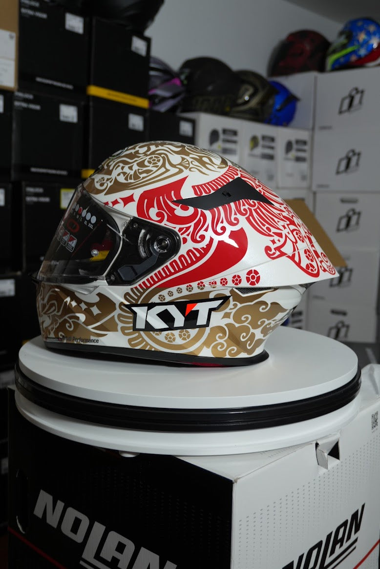KYT TT REVO BASTIANINI INDONESIA WHITE PEARL
