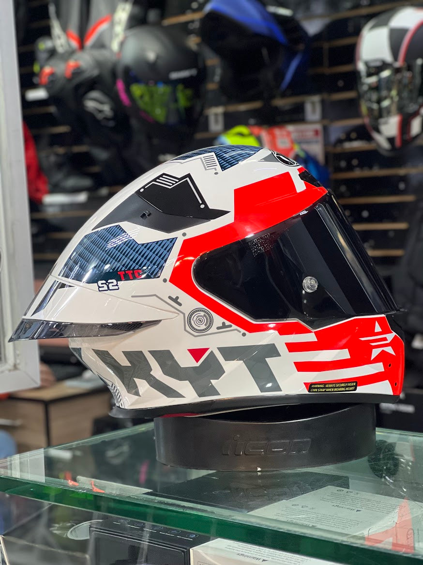 KYT TT REVO FUSELAGE ROJO