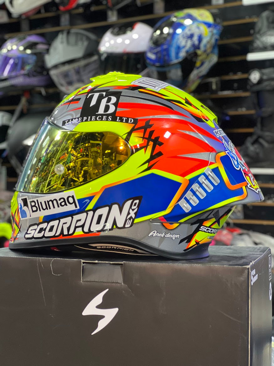 SCORPION EXO-R1 EVO II AIR ARON MISANO