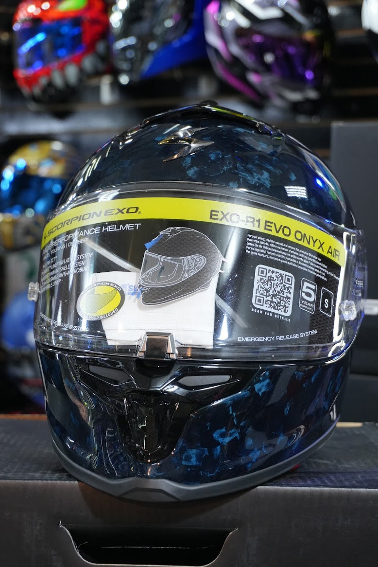 SCORPION EXO ONYX AZUL
