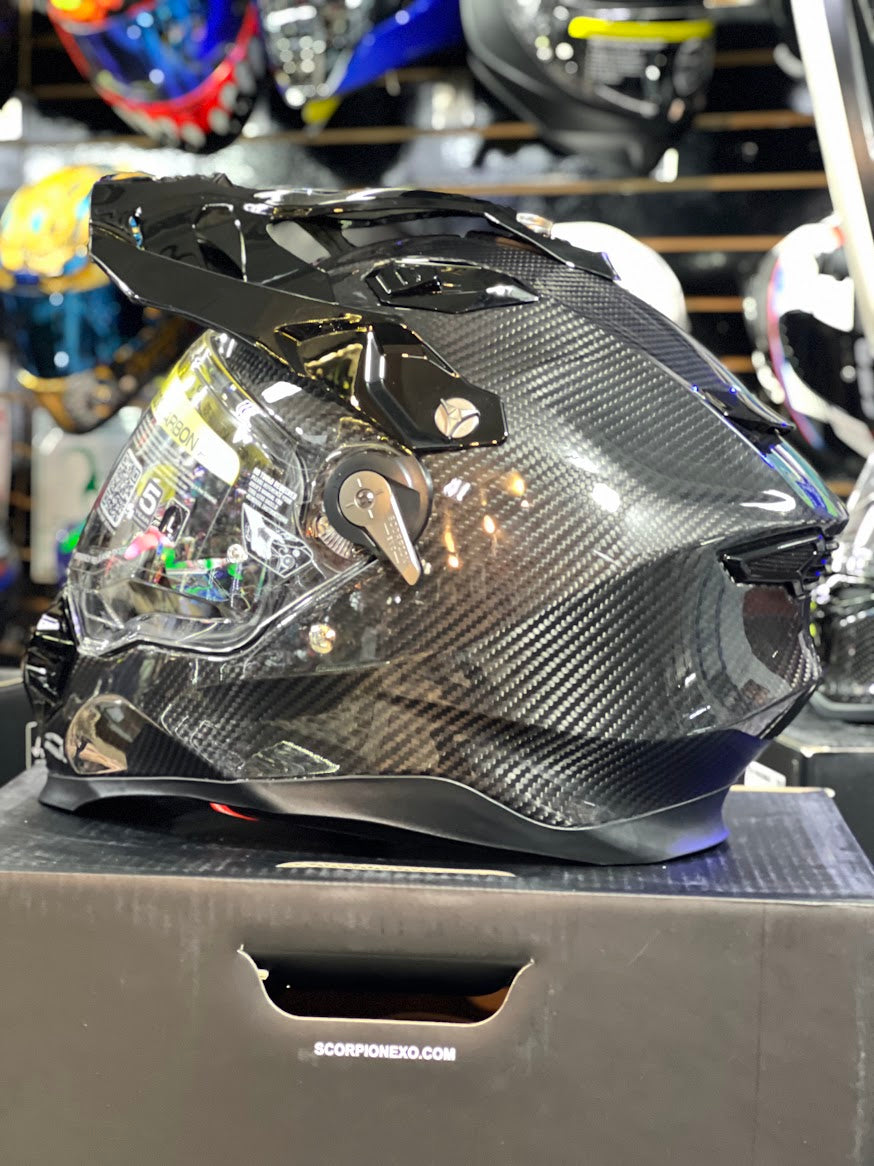 SCORPION ADF-9000 CARBON AIR CASCO DE MOTOCROSS