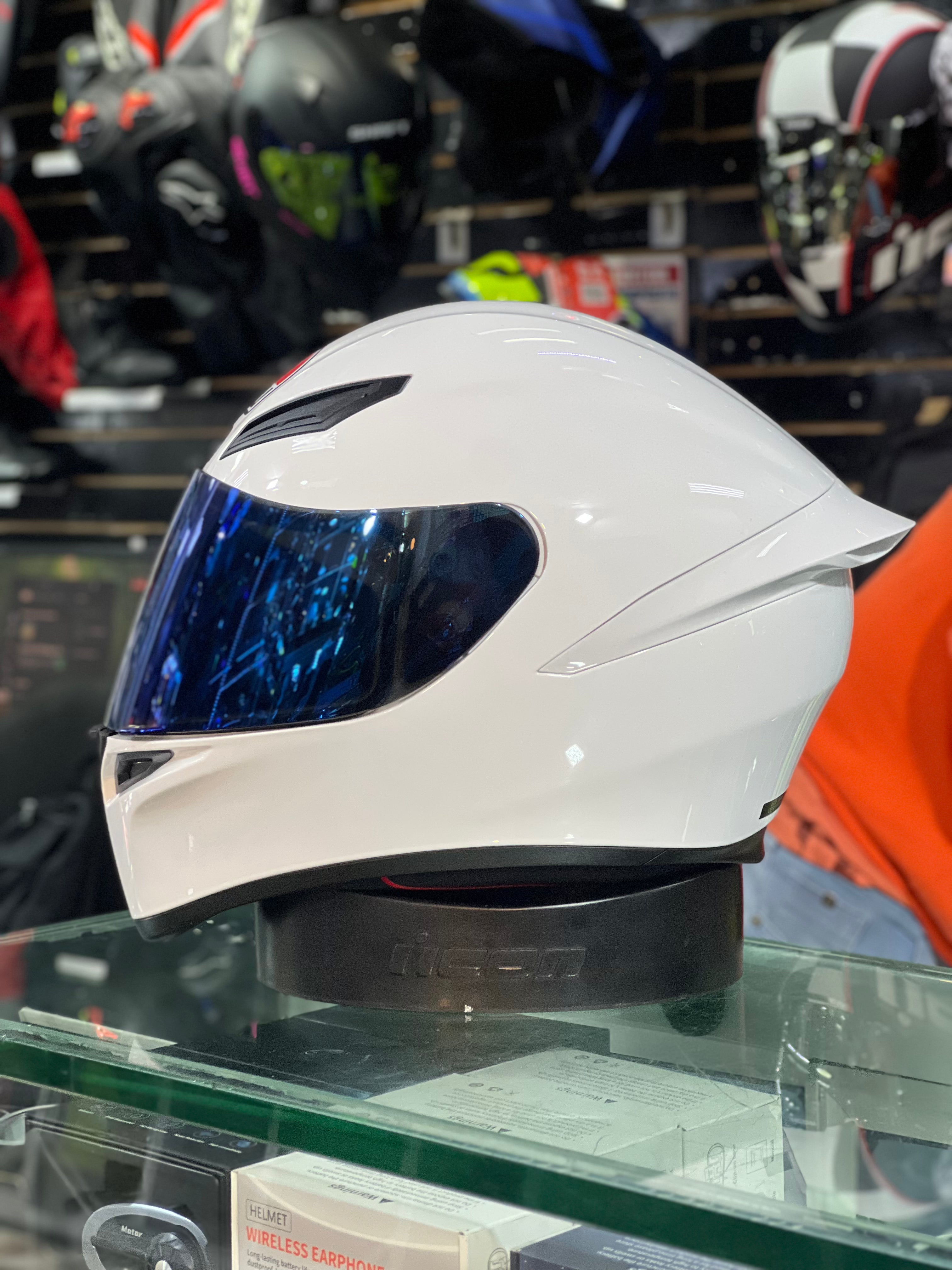 AGV K1 S BLANCO BRILLO