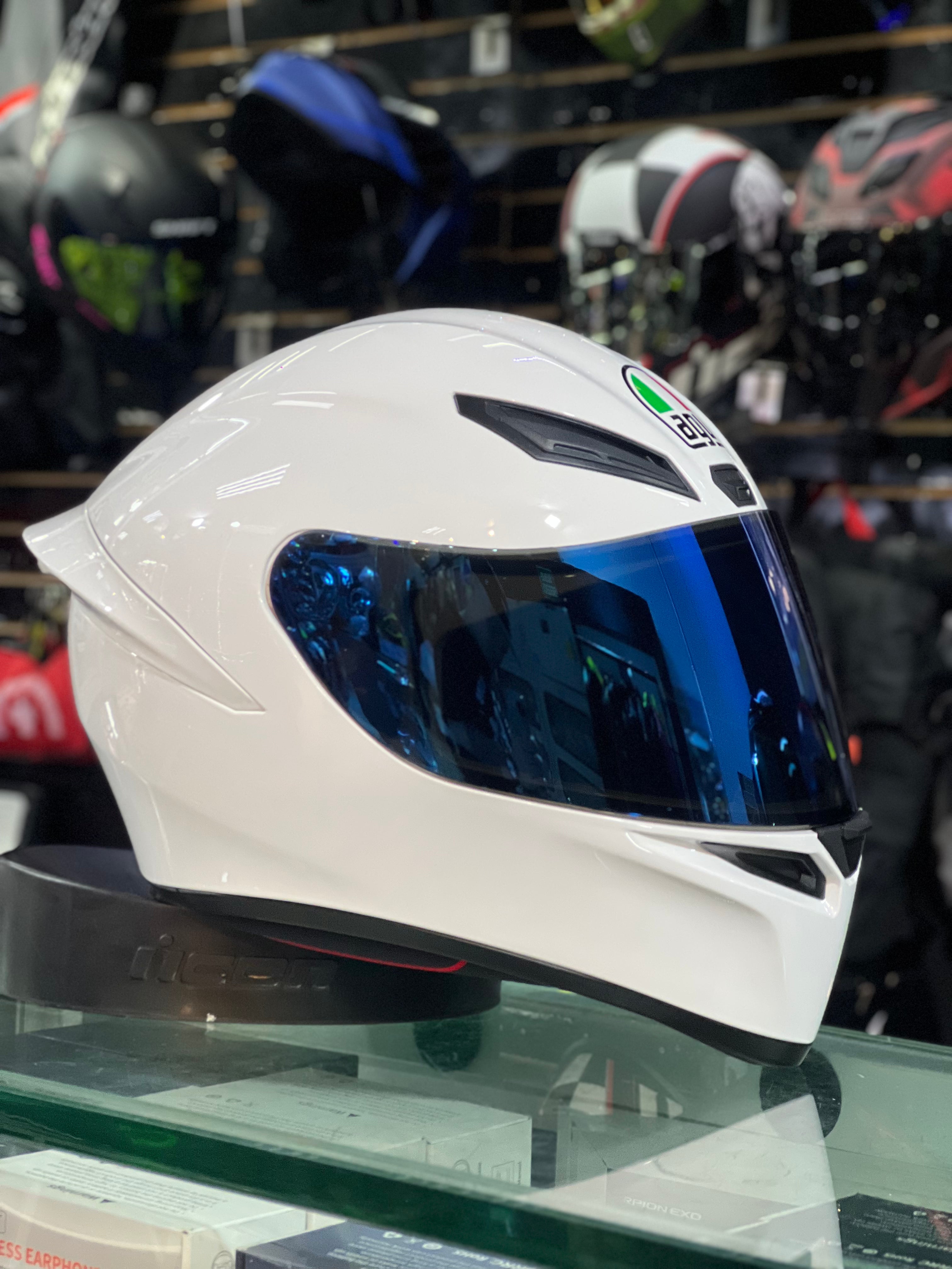AGV K1 S BLANCO BRILLO