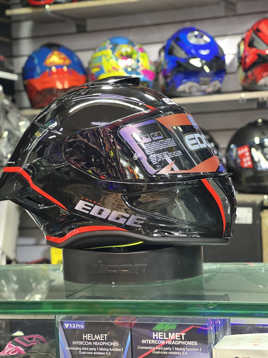 EDGE SHANGAI NEGRO/ROJO