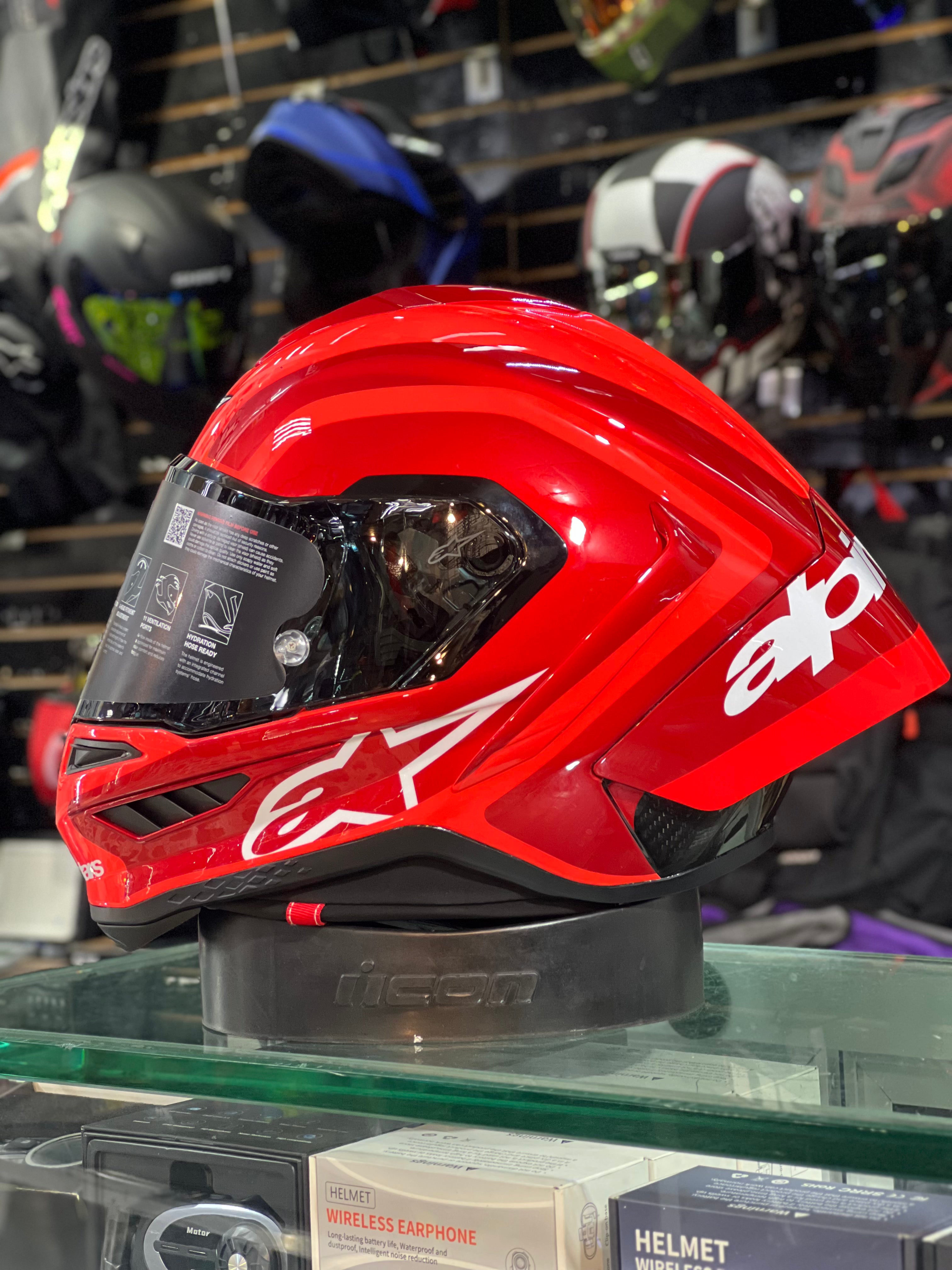 CASCO INTEGRAL ALPINESTARS SUPERTECH R10