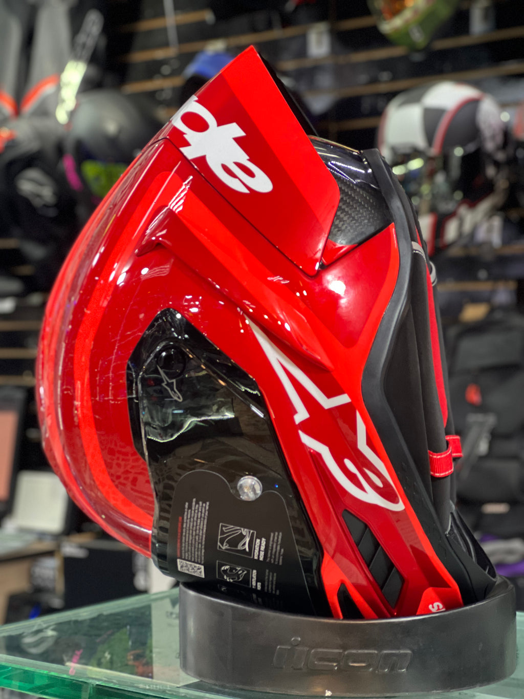CASCO INTEGRAL ALPINESTARS SUPERTECH R10