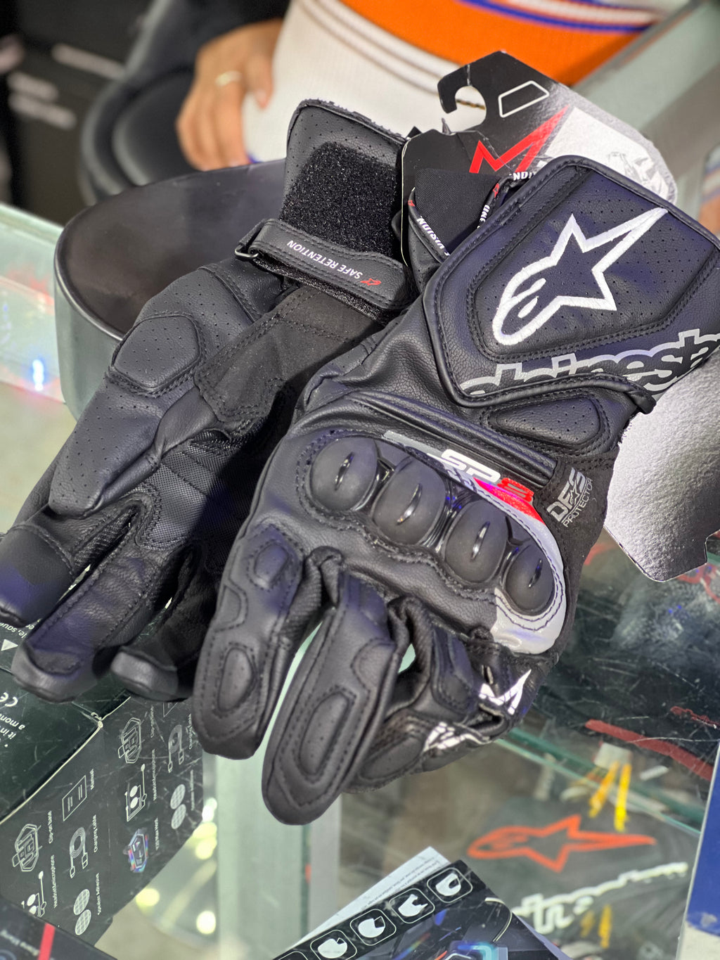 GUANTES CAÑA LARGA ALPINESTARS SP8