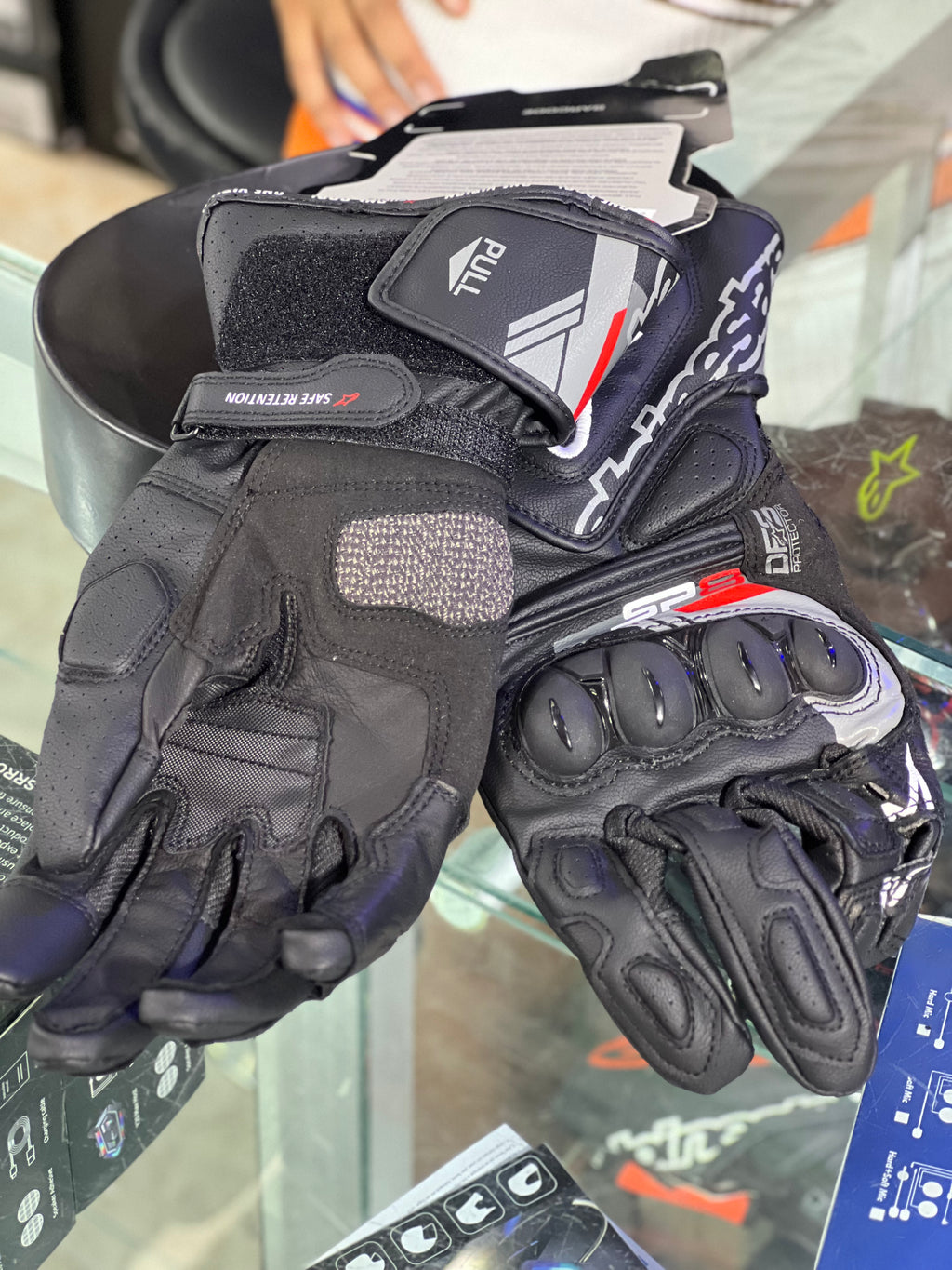 GUANTES CAÑA LARGA ALPINESTARS SP8