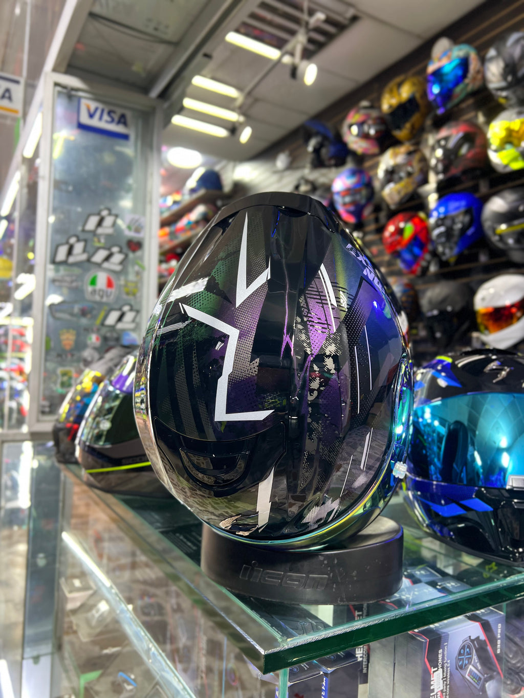 Scorpion 391 Clutter Rojo Casco