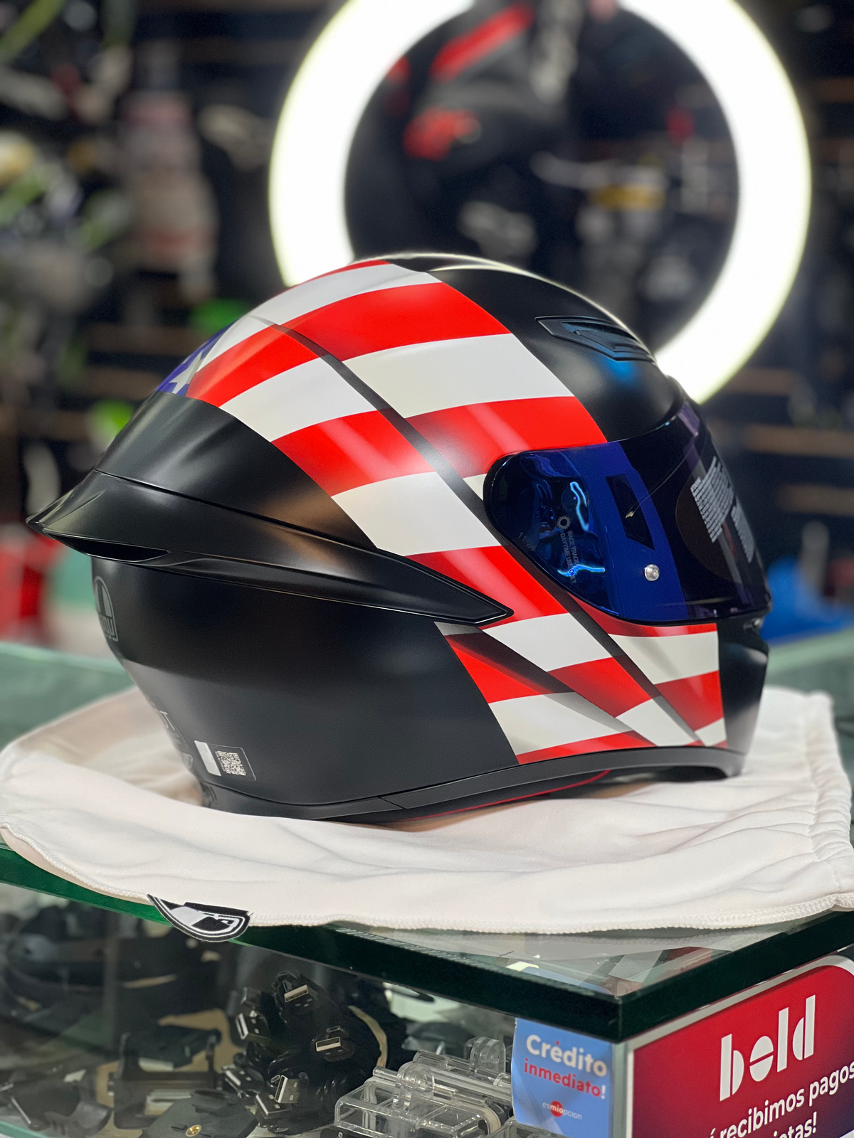 Casco AGV K1 S USA Flag Mate image 2