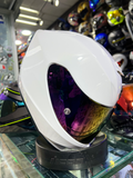 Scorpion 391 blanco brillante Casco image 0