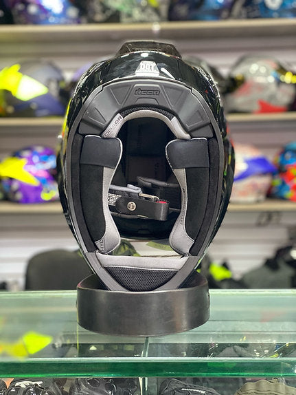 Icon Airflite Negro Brillo
