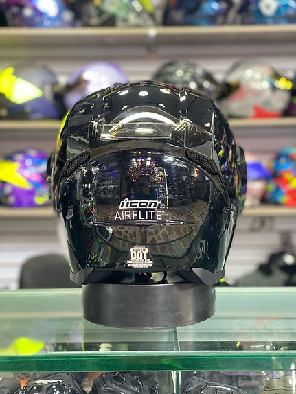 Icon Airflite Negro Brillo