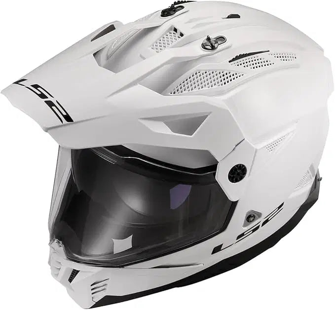 CASCO LS2 MX 702 BLAZE II BLANCO image 2