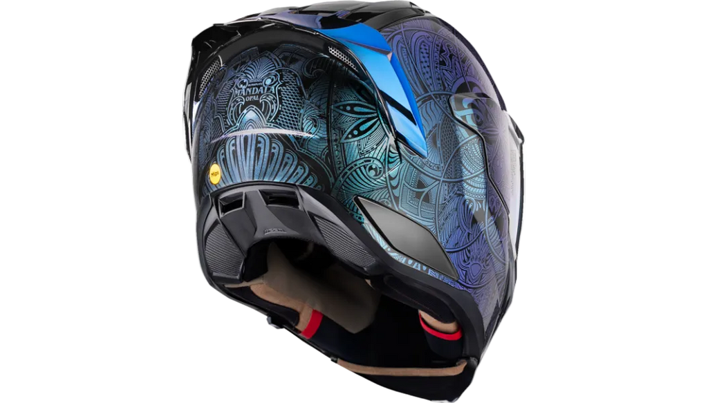 Casco Icon Ultraflite  Opal Mandala  MIPS Azul image 2