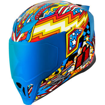 Casco ICON Airflite Flyboy Azul image 0